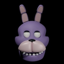 bonnie head fnaf horror game toy bunny games toys 3d print model - Mito3D
