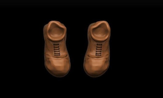 boot 3d print 3dprint modeling boots toy character sculpture printable printing molding footwear toyshoes doll statue 3dprinter 3dboot 3dshoe fantasy art sculptures 3d print model - Mito3D