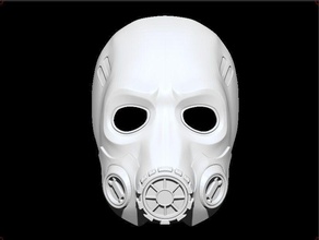 borderlands masque casque airsoft cosplay 3dshophelmet protection Jeux jouets Jeu accessoires 3d print model - Mito3D