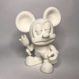 ennuyé Souris guggi superplastique Mickey bouteille rue 3d modèle sculpture art jouet d'art sculptures 3d print model - Mito3D