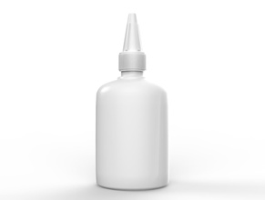 bottle applicator house capacity keyshot glue hair plastic hygiene tube other 3d print model - Mito3D