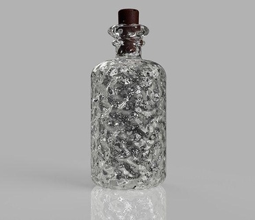 bottiglia bicchiere bevanda liquido casalinghi acqua pentola casa tavolo kithcen arredamento cenare Casa cucina 3d print model - Mito3D