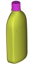 tampa de garrafa a casa recipiente capacidade plástico armazenamento os acessórios 3d print model - Mito3D