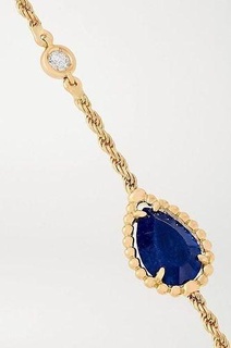 boucheron serpent bohemia jewelry necklace letlapis lazuli diamond brace woman gold bracelets 3d print model - Mito3D