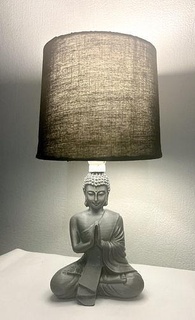 bouddha lampe e14 budha light lamp zen house furniture 3d print model - Mito3D