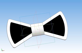 bow tie fashion decor holyday other 3d print model - Mito3D