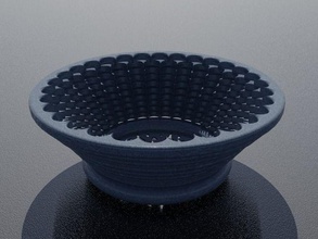 bowl design bowls pot dish tableware artchallenge house kitchen dining plate interior cup antenna 3d print model - Mito3D