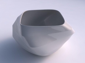 bowl helix horizontal sections house decor 3d print model - Mito3D