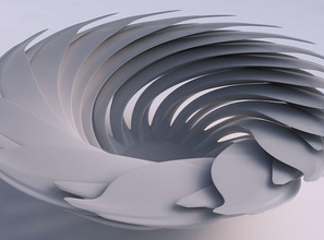 bowl two layered flower beveled edges pimp up house decor 3d print model - Mito3D
