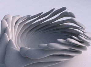 ciotola stratificato fiore morbido suggerimenti contorto conico 2 ondulato casa arredamento 3d print model - Mito3D