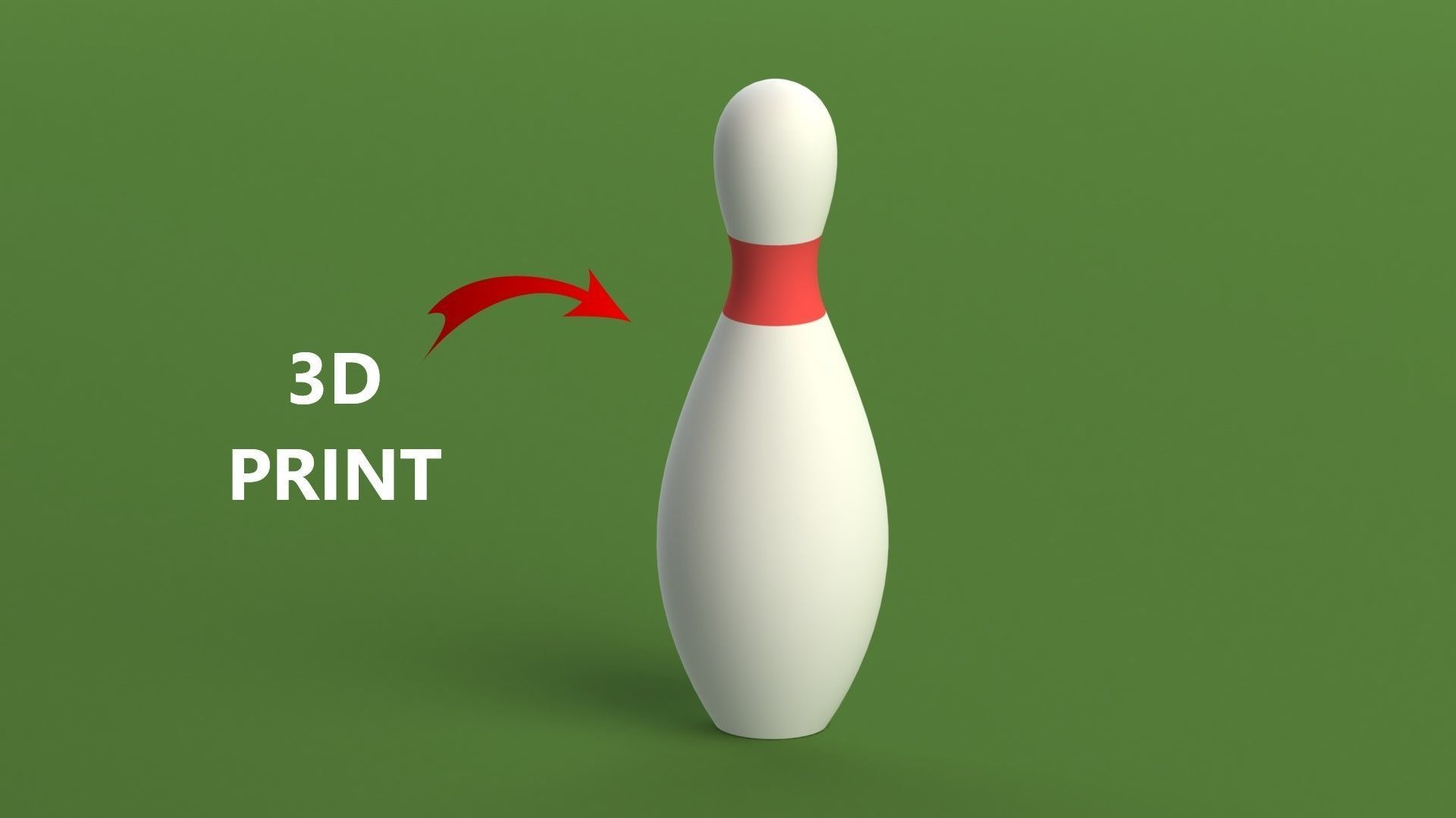 bowling pins 3d printer sport game competition teamwork target ball games toys 3D print model - Mito3D