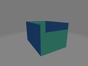 caja 72 101 61 mm geométrico cuadrado forma diseño cajas envase scatola contenitore organizador organización organizar organizzazione paralelepípedo paquete almacenamiento revista casa mueble 3d print model - Mito3D