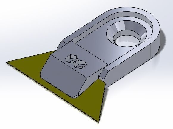 box cutter blade holder hobby-diy printable tool hobby diy hand tools 3D print model - Mito3D