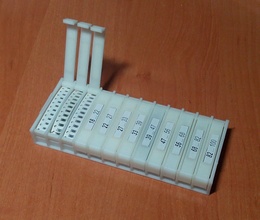 Kutu smd elementler organizatör depolama smt elektronik bileşen konteyner hobi kendin yap 3d print model - Mito3D