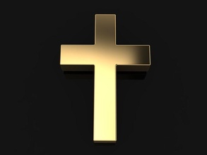 boxed cross hollowed religious fashion pendant jewelry necklace charm frame hollow jewellery unisex trends dainty light god jesus religion antique vintage modern pendants 3d print model - Mito3D