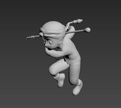 boy model 3d printing man chinesestyle human cartoon hobby diy 3d print model - Mito3D