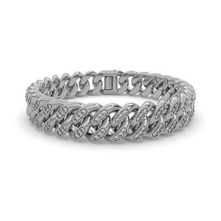 bracelet 562 3d jewelry correntes joalheria ouro pulseira imprimível jóias joias arte prata diamante pulseiras moda 3d print model - Mito3D