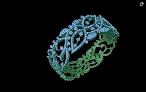 bracelet baguette baguettecuban animal cuban link miami pendant linkchain gold silver jewel ring jewelry 3dprint printable diamond bracelets pongset necklaces 3d print model - Mito3D