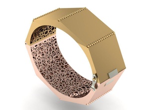 braccialetto gioielli computer isolate bianco business il design bracciali 3d print model - Mito3D