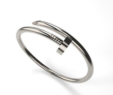 bracelet bangle jewelry gold silver diamond platinum 3d model bracelets 3d print model - Mito3D