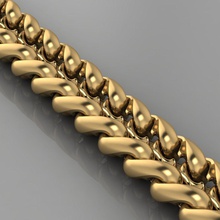 bracelet jewelry gold silver jewel jewellery printable chain mak3design bracelets necklace 3d print model - Mito3D