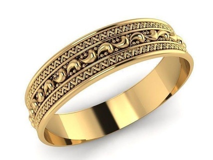 braccialetto squillare pendente orecchino diamante solitario womn moda donna braccialetti stampabile nuziale oro Fidanzamento indiano gioielleria 3d print model - Mito3D