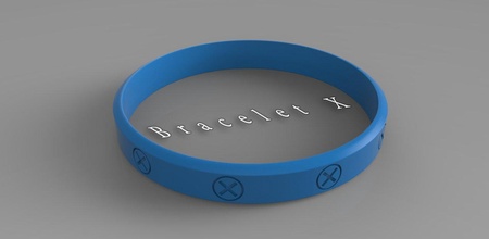 pulseira imprimível jóias pulseiras acessórios personagem humano joalheria fbx 3d print model - Mito3D