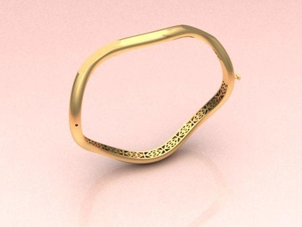 pulseira joalheria prata ouro colar moda bracalet pulseiras 3d print model - Mito3D