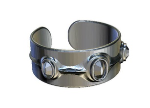 bracelet jewelry printable accessory fashion bracelets 3d print model - Mito3D