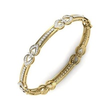 bracelet chain gold necklace chainlink sterling jewelry jewel printable necklaces braceletlink pendants diamond clasp 4mm snap link element echelon fastener bracelets 3d print model - Mito3D