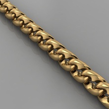 bilezik zincir takı altın gümüş mücevher yazdırılabilir platin bilezikler kolye 3d print model - Mito3D