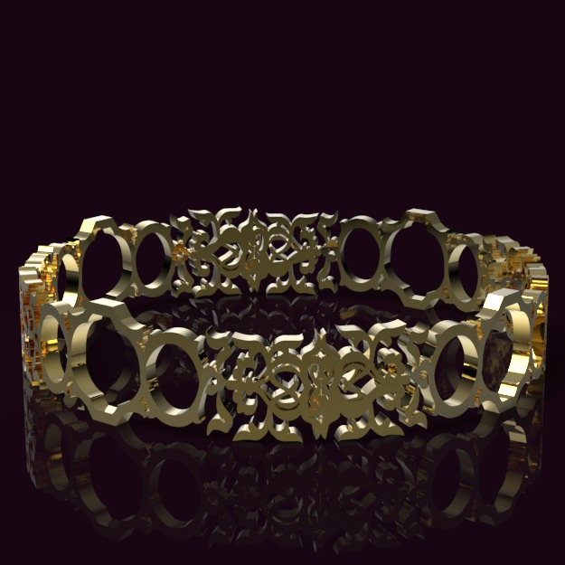 bracelet jewelry jewelery household other valentine printing bracelets 3D print model - Mito3D