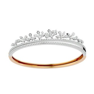braccialetto 003 sterlina gioielleria braccialetti nozze Fidanzamento gioiello stampabile oro platino lusso splendente argento diamante 3d print model - Mito3D