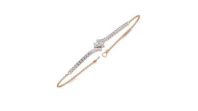 braccialetto 14 oro gioielleria gioiello sterlina stampabile argento nozze splendente fidanzamento platino brillante diamante gemma lusso braccialetti 3d print model - Mito3D