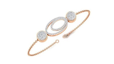 armband 34 br armreif gold schmuck juwel sterling druckbar silber hochzeit leuchtenden engagement platin brillant diamant luxus armbänder 3d print model - Mito3D