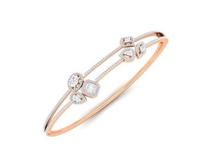 braccialetto 43 oro gioielleria gioiello sterlina stampabile argento nozze splendente fidanzamento platino brillante diamante gemma lusso braccialetti 3d print model - Mito3D