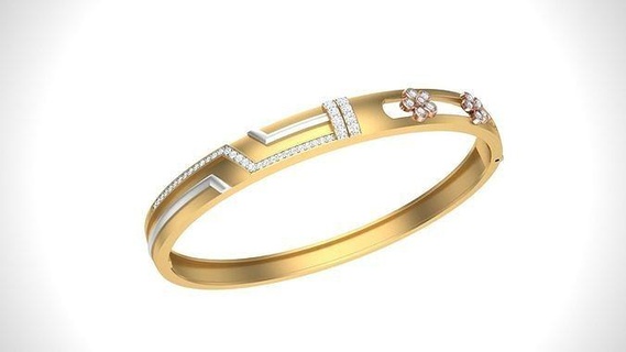 bracelet - 6 bracelet gold jewelry jewel sterling printable silver wedding shining engagement jewellery platinum brilliant diamond gem luxury bracelets bracelet jewelry  3d print model - Mito3D