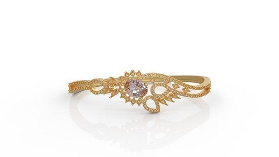 bracelet 019 bracelets gold jewellry wristband wriststrap wristlet printable bangle silver jewelry rings 3d print model - Mito3D