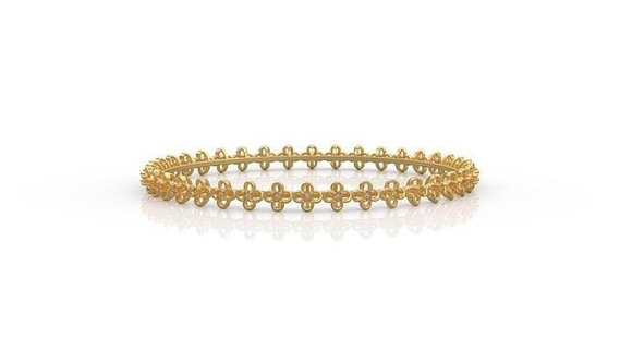 bracelet 043 bracelets gold jewellry wristband wriststrap wristlet printable bangle silver jewelry 3d print model - Mito3D