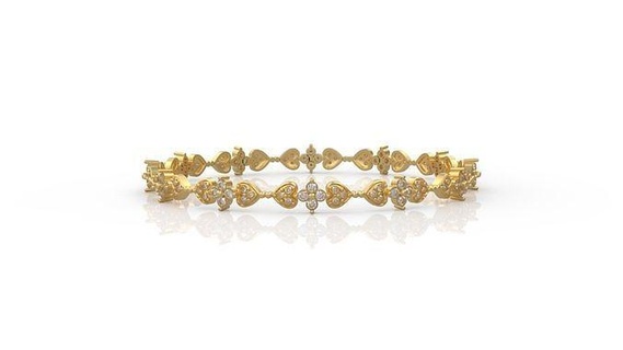 bracelet 053 bracelets gold jewellry wristband wriststrap wristlet printable bangle silver jewelry 3d print model - Mito3D