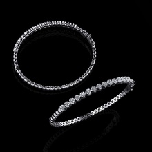braccialetto 08 gioielleria lusso elegante squillare gemma oro argento nozze diamante orecchino collane pendente rinoceronte accessorio bellezza moda design cad gioiello braccialetti 3d print model - Mito3D