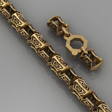 pulsera de 104 la joyería oro plata imprimible cadena las pulseras el collar 3d print model - Mito3D