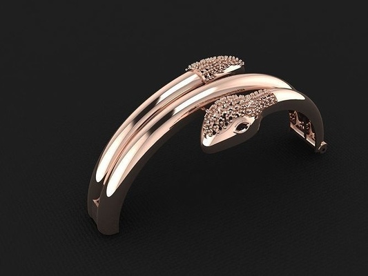 armband 120 gold mode ring schönheit diamant hochzeit juwel schmuck anhänger verlobungsring ehe platin druckbar engagement silber feier modering armbänder 3d print model - Mito3D