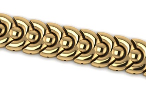 8 bilezik takı yüzük mühür altın taş küpe kolye broş zincir inci Katolik köylü çapraz Haç baskı freze 3d print model - Mito3D