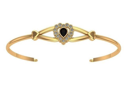 bracelet b686 ring rings diamond gold solitaire silver pendant pendants jewelry engagement necklace bracelets 3d print model - Mito3D