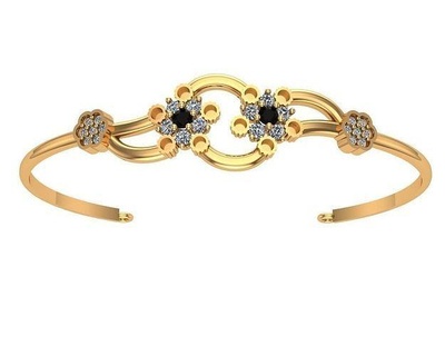 bracelet b724 ring rings diamond gold solitaire silver pendant pendants jewelry engagement necklace bracelets 3d print model - Mito3D