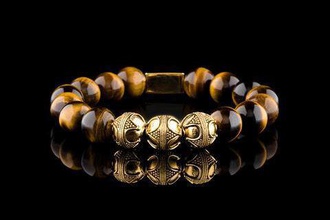 bracelet bead jewelry aurum bali beadbrother jewel diamond gold printable cad ring silver engagement fashion trend men gems apparel bracelets 3d print model - Mito3D