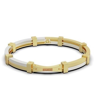 bracelet bulgari baraka inserts jewelry gold silver pendant diamond ring printable gem design fashion necklace rings earring bracelets 3d print model - Mito3D