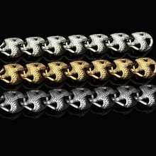 bracelet eagle chain necklace silver chainlink printable gold gem cnc printing jewelry fashion sterling raven bracelets 3d print model - Mito3D