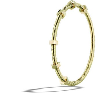 braccialetto ecrou taglia 17 originale parametri tecnologia oro gioielleria 3dmodel braccialetti 3d print model - Mito3D